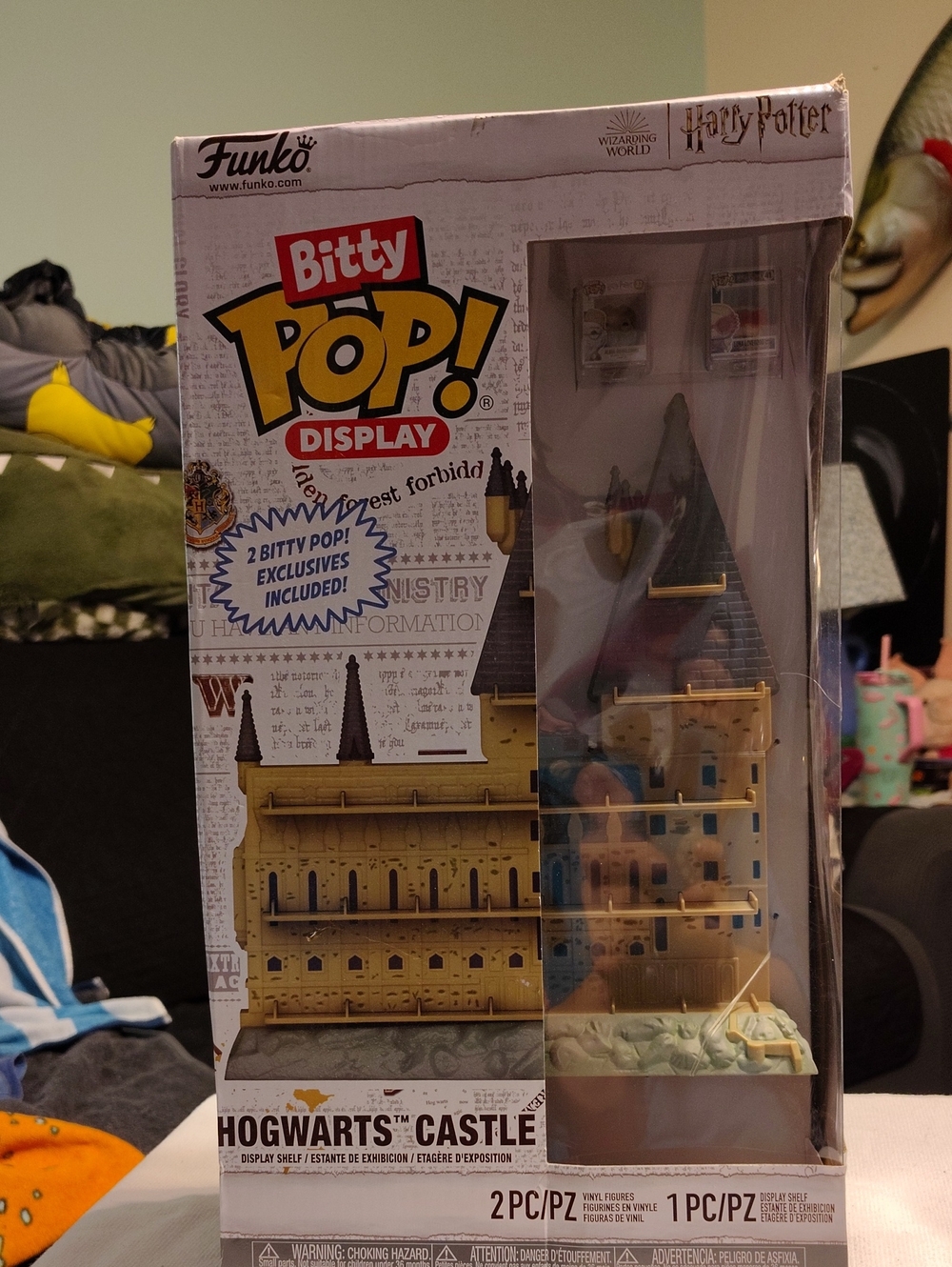 Funko Bitty Pop Display Hogwarts Castle With 2 Characters